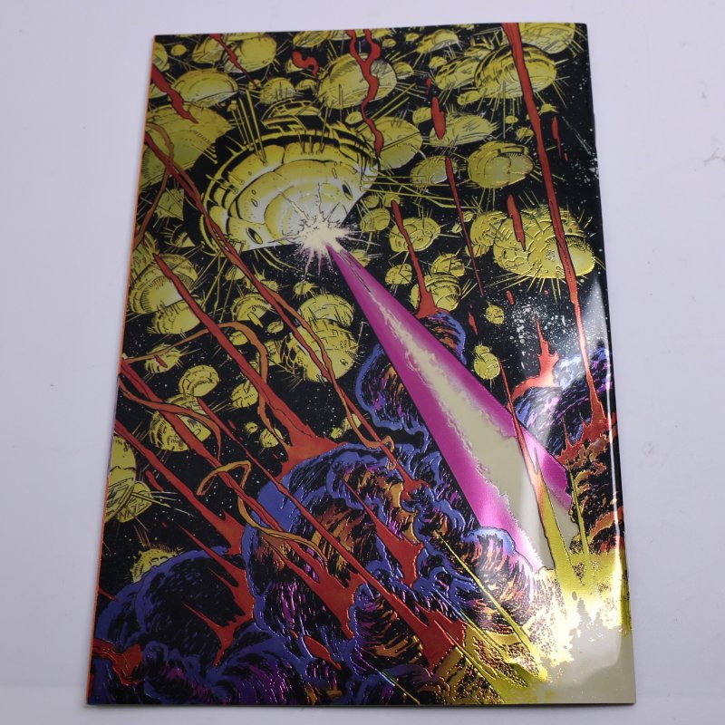 X-O Manowar #0 (1993) - Ivory Logo