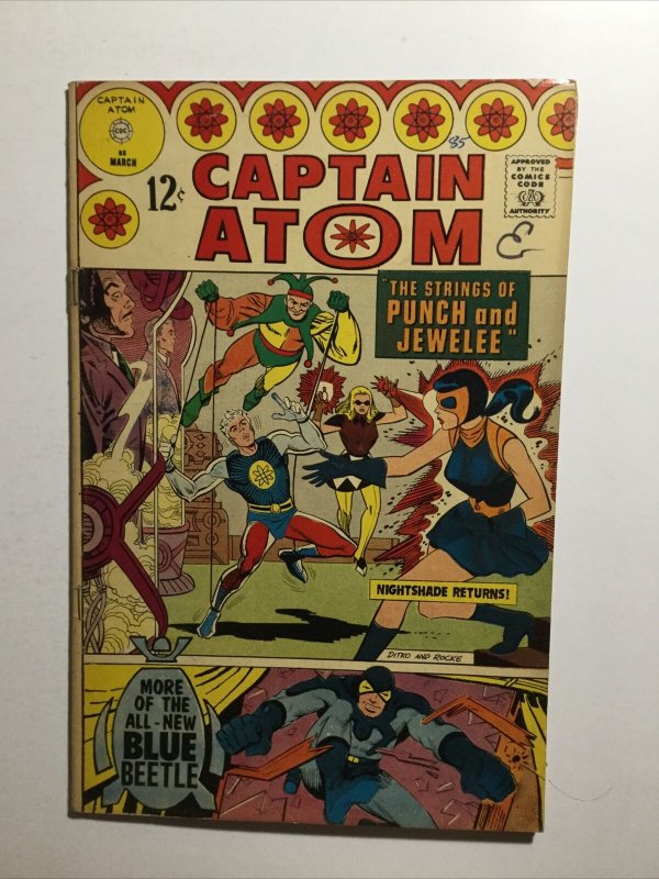 Captain Atom 85 Very Good Vg 4.0 Charlton Comics Group