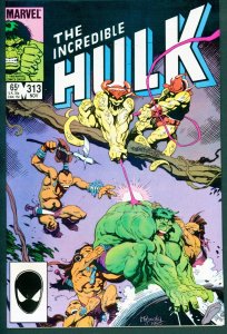 Incredible Hulk 313 NM+ 9.6 Marvel 1985