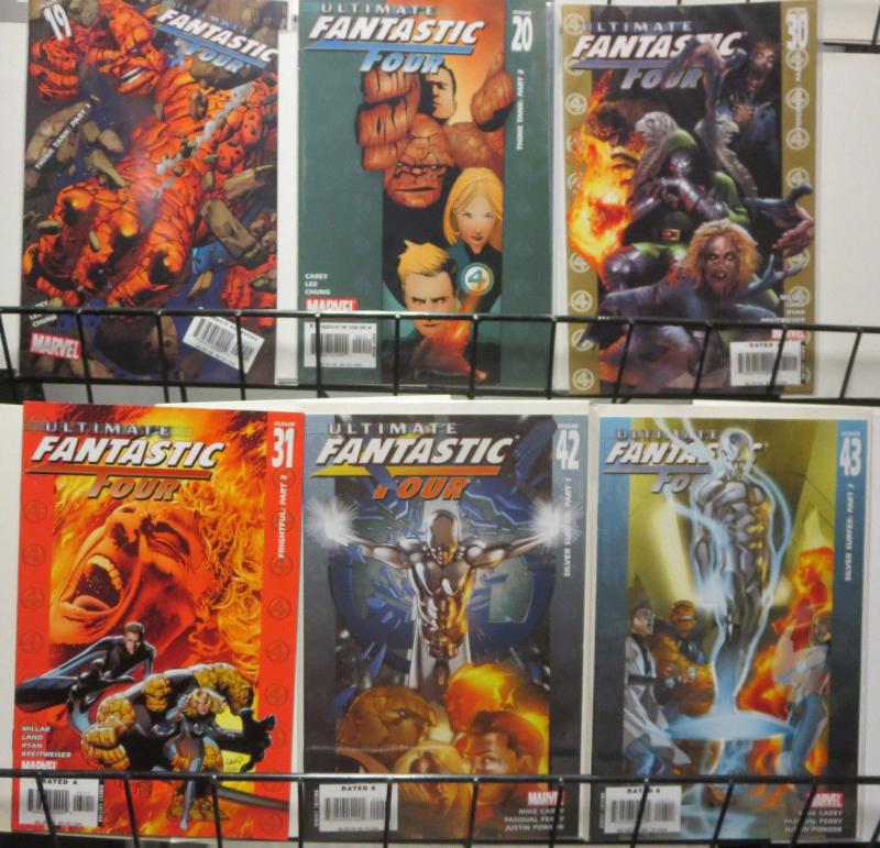 Ultimate Fantastic Four (2004) #1-12,19,20,30-32,43 Bendis,Ellis,Millar 18Diff