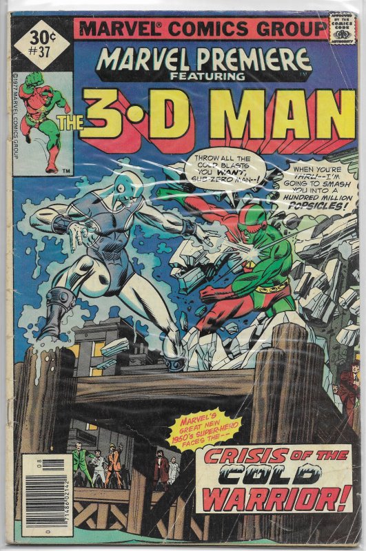 Marvel Premiere   #37 GD 3-D Man, Thomas/Craig