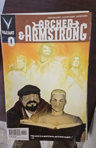 Archer and Armstrong #0 Cover B - Pullbox Variant - Lee Garbett (2013)