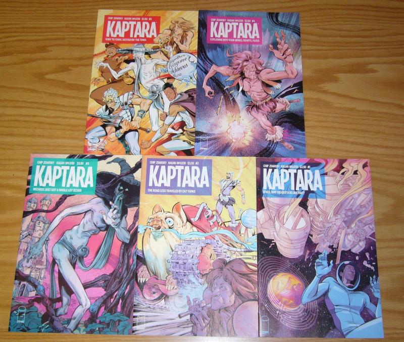 Kaptara #1-5 VF/NM complete series - chip zdarsky - kagan mcleod set 2 3 4 lot