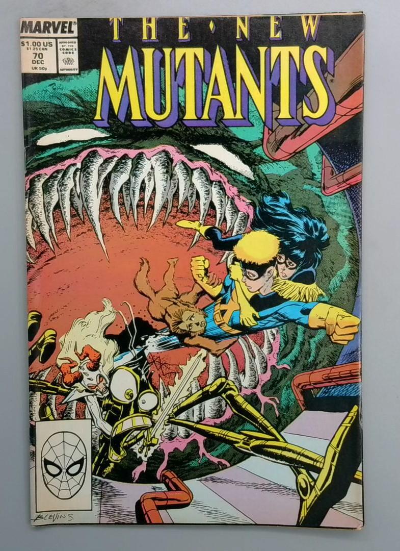 New Mutants #70, Marvel, 1989