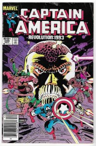 Captain America #288 Newsstand Edition (1983)