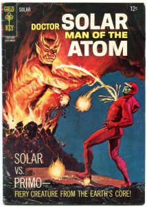 DOCTOR SOLAR MAN OF THE ATOM #17 1966-GOLD KEY-DEMON G/VG