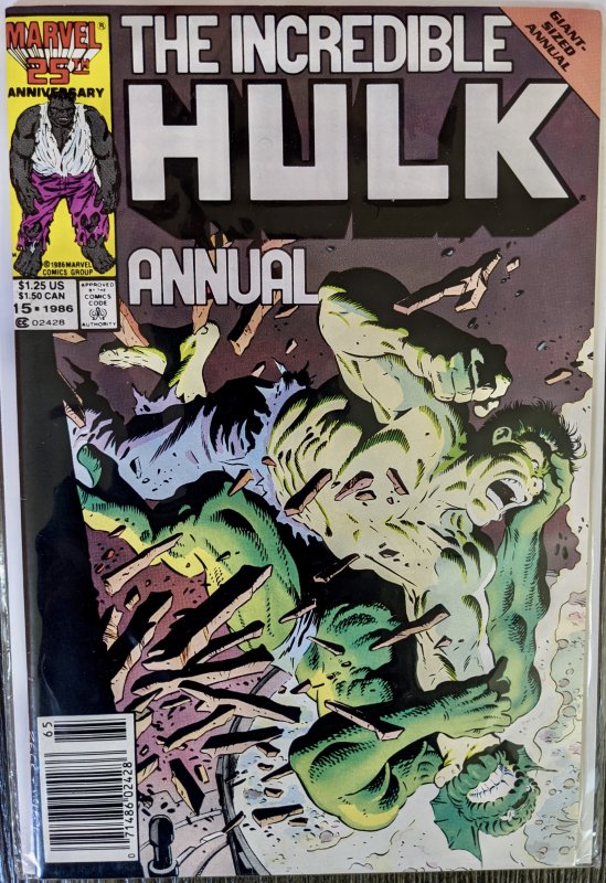 The Incredible Hulk Annual #15 (1986) VF++