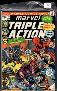 Marvel Triple Action #10 (1973) The Avengers