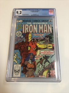 Iron Man Annual (1982) # 5 (CGC 9.2 WP) Madam Slay resurrects Erik Killmonger)