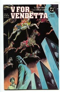 V For Vendetta #8 1988 DC Comic Book Alan Moore - NM-