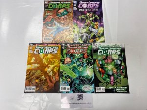 5 Green Lantern Corps DC comic books #23 30 31 42 47 86 KM19