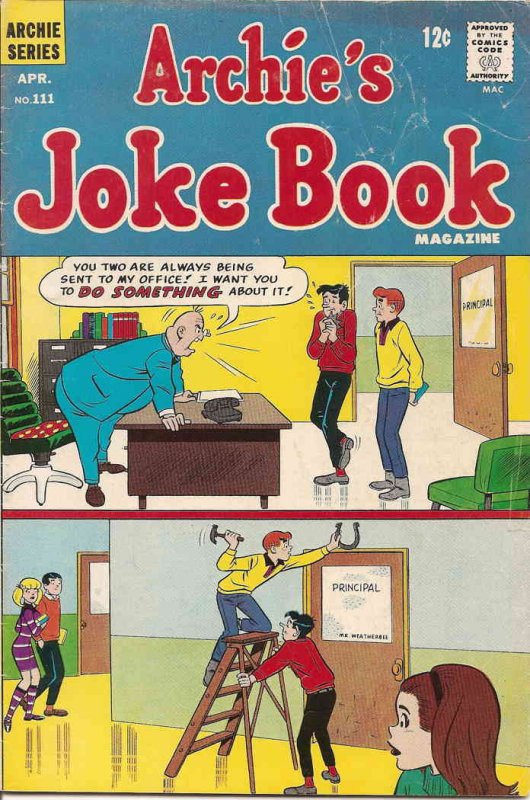 Archie's Jokebook Magazine #111 GD ; Archie | low grade comic April 1967 Lucky H