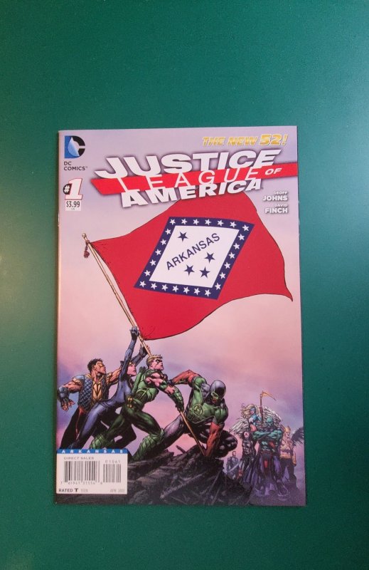 Justice League of America #1 Arkansas (2013) NM