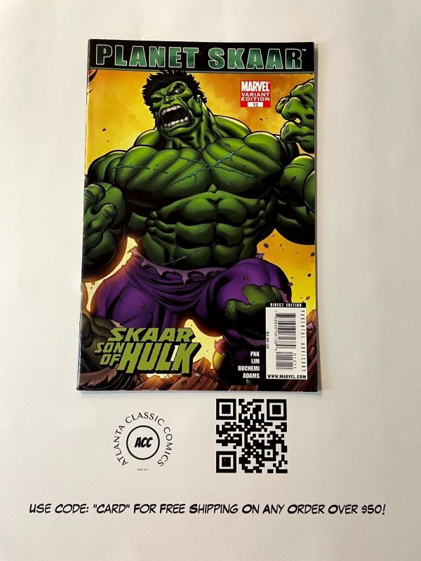Skaar Son Of Hulk # 12 VF 1st Print Variant Cover Marvel Comic Book Thor 5 J883