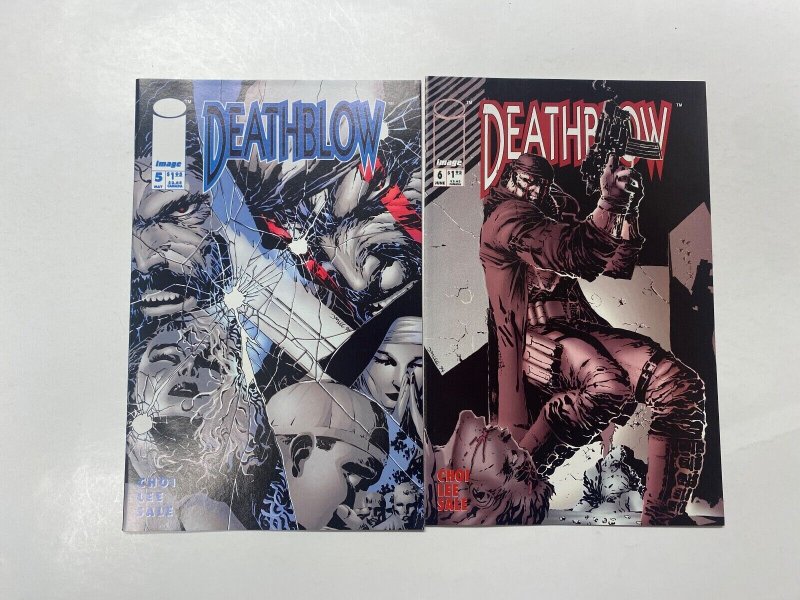 4 Deathblow IMAGE comic books #1 2 5 6 54 LP1