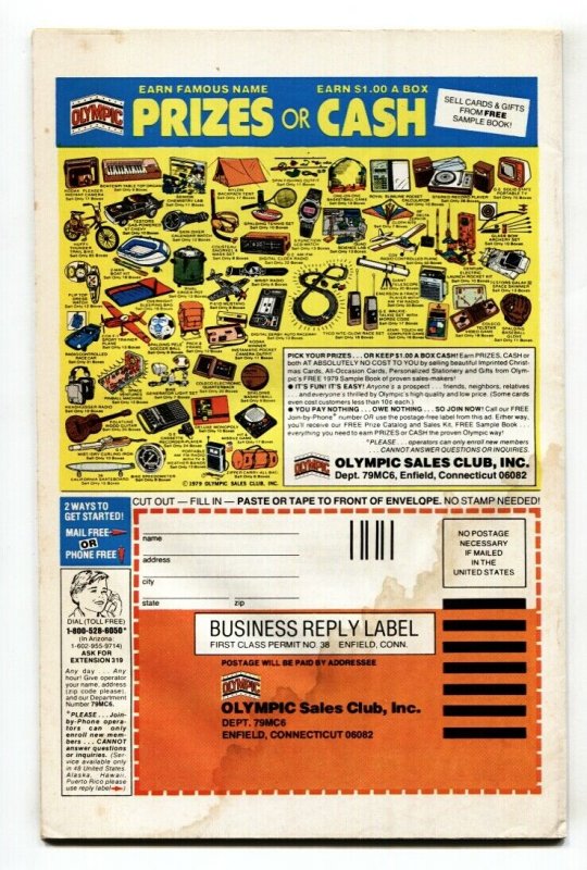 X-MEN #125 comic book PHOENIX COVER-MUTANT X