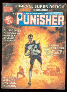 MARVEL SUPER ACTION #1 1976-THE PUNISHER-MIKE PLOOG ART VG