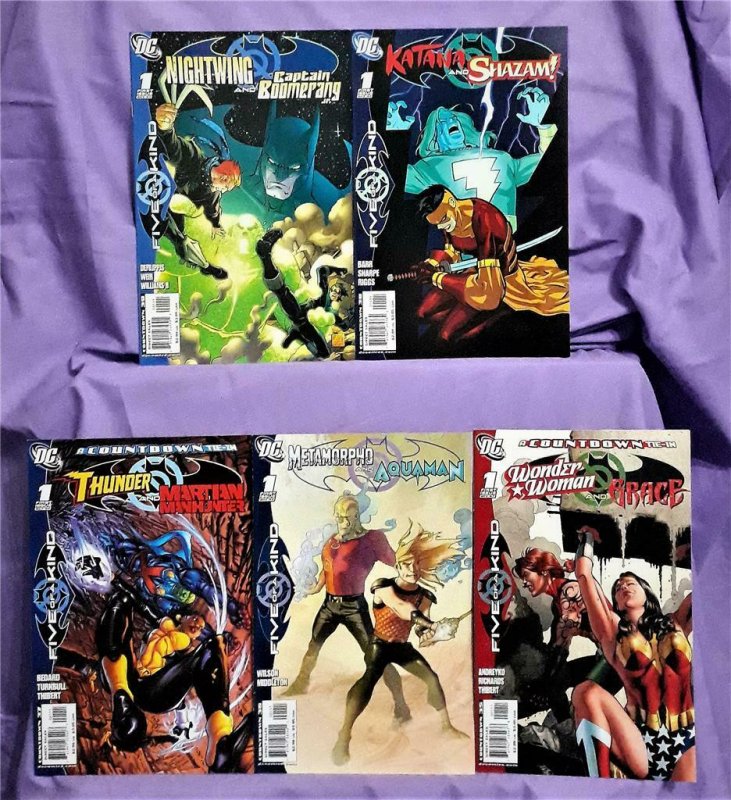 Batman And The OUTSIDERS Five of a Kind 5 Part Series Nightwing (DC, 2007)!