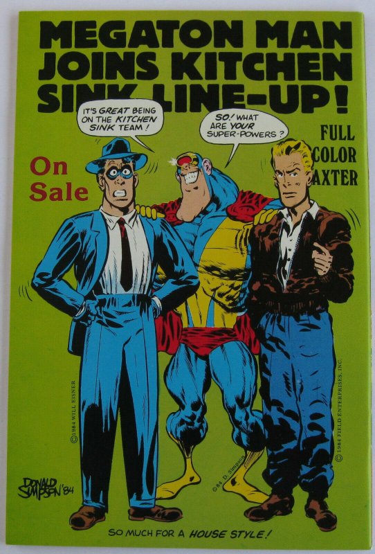 Spirit #7 (Oct 1984, Kitchen Sink), NM condition (9.4)