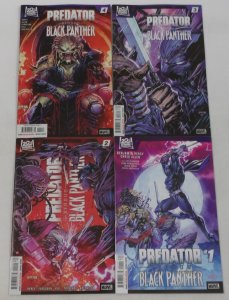 Predator versus Black Panther #1-4 VF/NM full series Ken Lashley covers ; Marvel