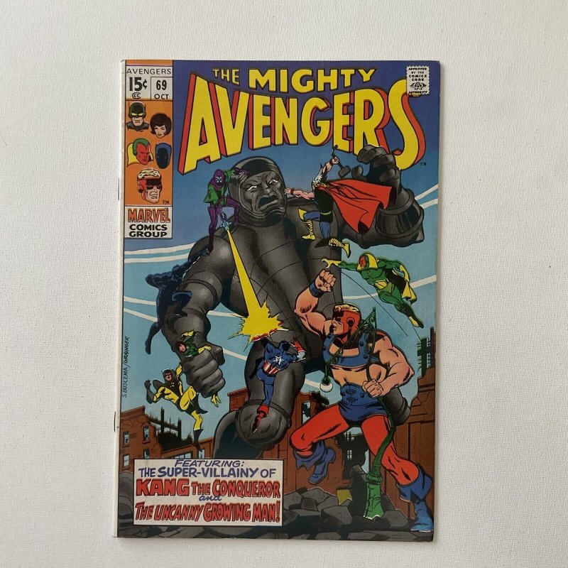 Avengers 69 Very Fine/Near Mint Vf/Nm 9.0 Marvel 1969