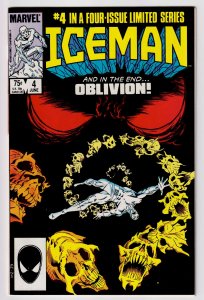 Iceman #1, 2, 3, 4 Limited Series complete set (1985)