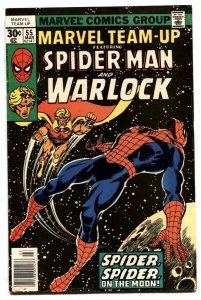 Marvel Team-up #55 Warlock-Spider-Man- 1st Gardener VG