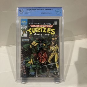 teenage mutant ninja turtles Adventures 1 Cbcs 9.8