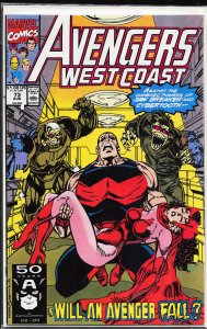 Avengers West Coast #73 (1991) West Coast Avengers / Avengers West Coast