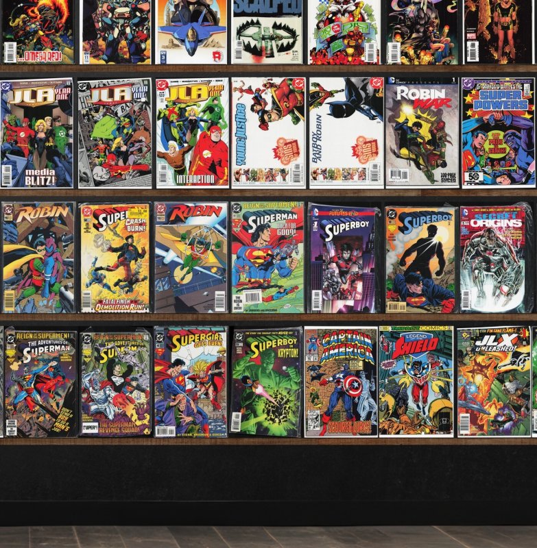 Huge Lot 160+ Comics with Generation X, Jla, The Uncanny X-Men & More!
