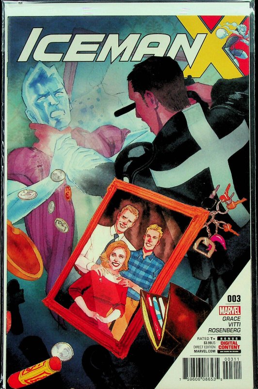 Iceman #2-5 (Jun-Sep 2017, Marvel) - 4 comics - Near Mint