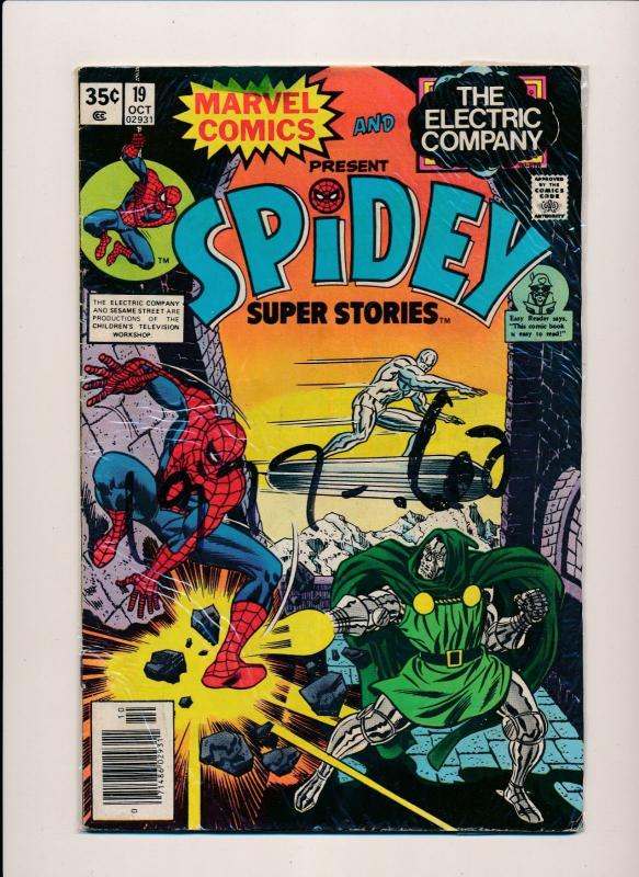 Marvel Comics SPIDEY Super Stories #19 GOOD/VERY GOOD (HX902) 