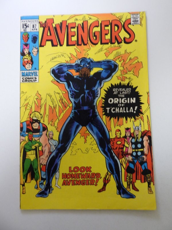 The Avengers #87 (1971) FN condition