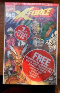 X-Force #1 (1991) W/ Deadpool card