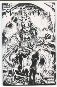 MAGIC MASTER OF METAL (2021 BOOM!) #1 VARIANT VARIANT CVR G ADAM GORHAM