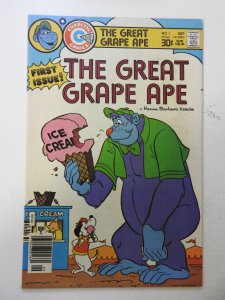 The Great Grape Ape #1 (1976) VG+ Condition centerfold detached bottom staple