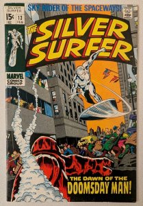 Silver Surfer #13 1969 VG 4.0 First Appearance Of Doomsday Man