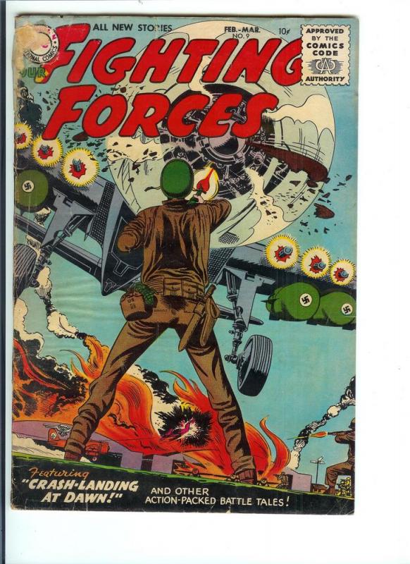Our Fighting Forces  #9 - Silver Age - Feb.-Mar. 1956 (G)