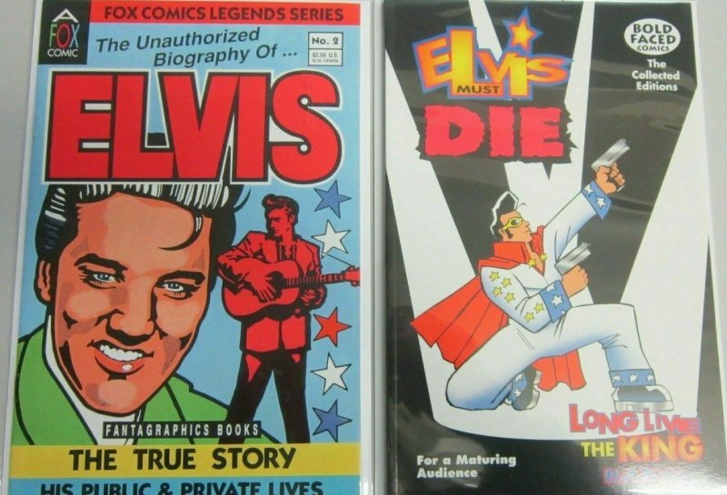 Elvis comic lot 9 comics + 1 TPB