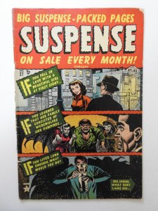 Suspense #27 GD- Condition