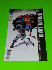 2016 Batman Superman 1 Dawn of Justice Promo Jeph Loeb Ed McGuiness NM
