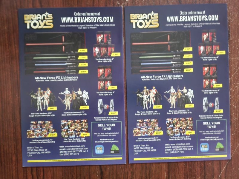 Star Wars 12PC LOT #15(2x) -23, 25, 29 - KEYS (8.5/9.0) 2015