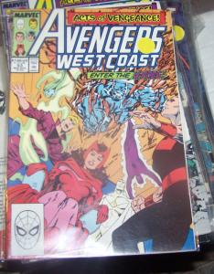 west coast avengers  # 53 DEC 1989  ACTS OF VENGEANCE U FOES PYM SCARLET WITCH