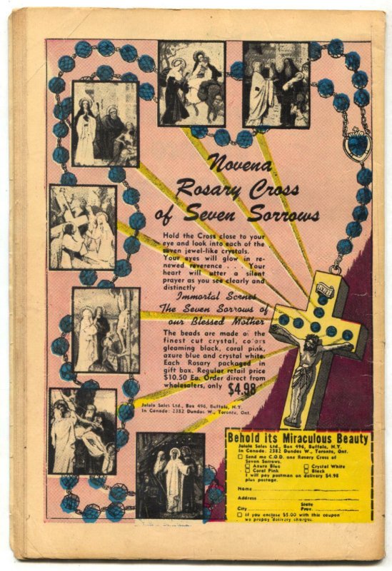 Great Lover Romances #18 1953- Golden Age- Canadian VG-