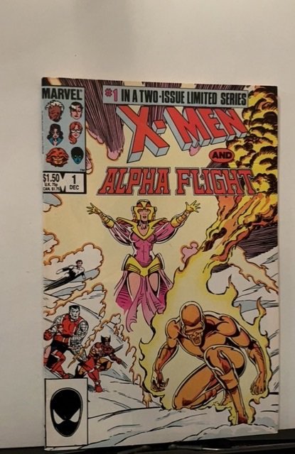 Lot of 2 X-Men #341 & X-Men&Alpha Flight #1 (1985)