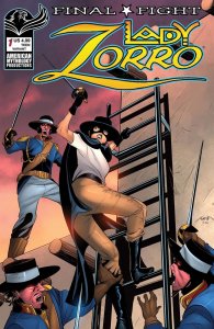 Lady Zorro Final Flight #1 Cvr B Avella American Mythology Comic Book