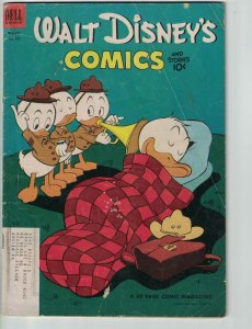 Walt Disney's Comics and Stories #155 subscription variant - donald duck - Dell