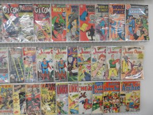 Huge Lot 120+ Silver/Bronze Comics W/Superman, Batman, JLA+ See Description!