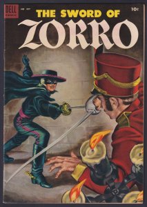 Four Color #497 Zorro 1954 Dell 7.0 Fine/Very Fine comic