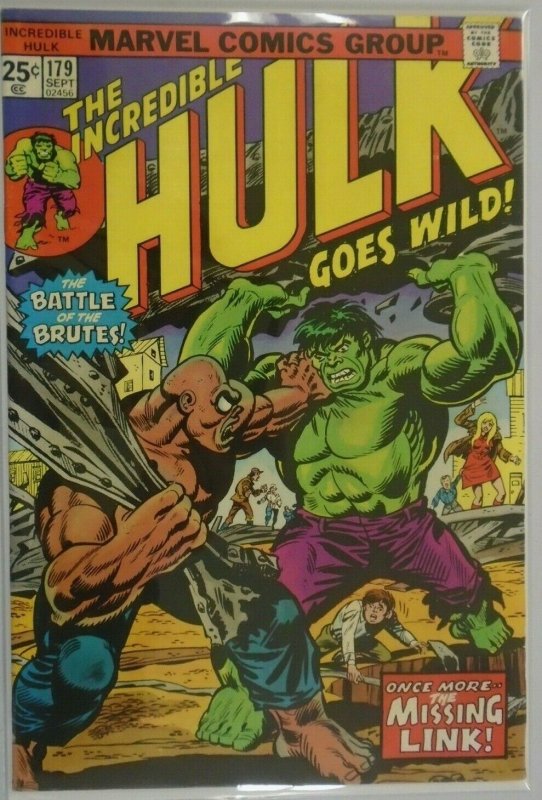 The Incredible Hulk #179 - 6.0 FN - 1974